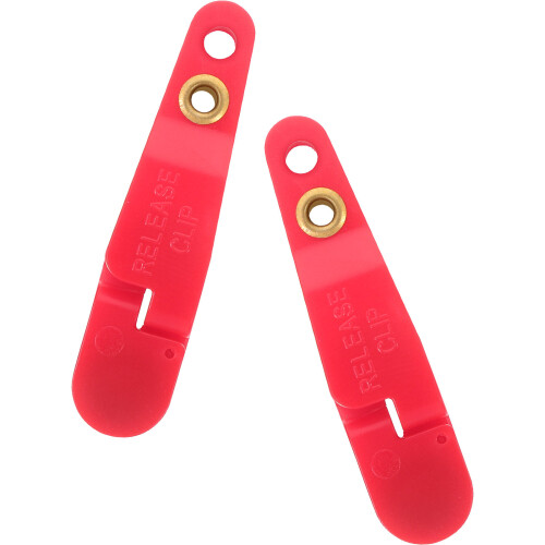 8Pcs Durable Red Planer Board Release Clips with Heavy Tension Buckle 2
