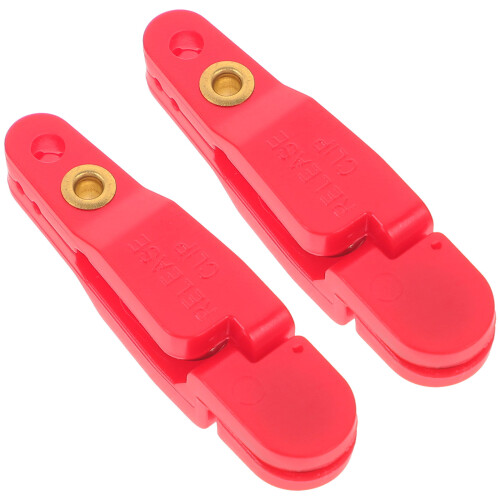 8Pcs Durable Red Planer Board Release Clips with Heavy Tension Buckle 1