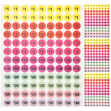 30 Sheets Garage Sale Stickers Yard Sale Pricing Labels