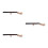 3Pcs Unfinished Violin Neck With And Ebony Fingerboard 8