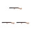 3Pcs Unfinished Violin Neck With And Ebony Fingerboard 10