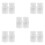 5Pcs 2 Bottles Plush Flocking Powder For DIY Craft Squeeze Ornaments 8