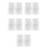 5Pcs 2 Bottles Plush Flocking Powder For DIY Craft Squeeze Ornaments 5