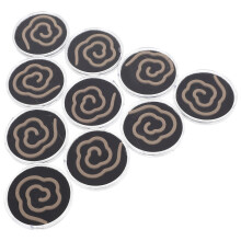 10Pcs Natural Sandalwood Incense Coils For Indoor Use