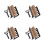 4Sets Small Mini Firewood Model Multi Durable Doll House Supplies 11