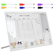 3 Sets Acryl Monats Und Wöchentlicher Plan Für Büro