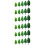 30Pièces Arbres Verts Simulation Décorative Pour Maquette Paysage 8