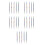 25 Pcs Dotting Tool Nail Art Double Ended Pens For Diy Manicure Design 9