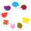8Pcs Silicone Wine Glass Markers Cup Identifications Assorted Color 5