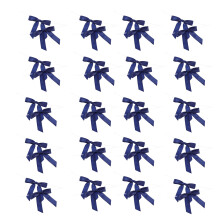 500 Pcs Bow Knot Ribbon Decorations Satin Diy Craft Appliques