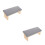 2Pcs Nail Arm Rest For Manicure Salon Table Cushion Holder 10