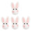 12 Pcs Easter Felt Ornament Diy Brooch Hairpin Craft Material 1