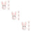 12 Pcs Easter Felt Ornament Diy Brooch Hairpin Craft Material 11