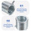 20Pcs Hydraulic Jack Handle Spring for Car Use Heavy Duty Silver Steel 7