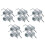 20Pcs Hydraulic Jack Handle Spring for Car Use Heavy Duty Silver Steel 10