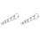 12 Pcs Stainless Steel Cookie Cutter Molds Round For Cake Chocolate 2