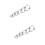12 Pcs Stainless Steel Cookie Cutter Molds Round For Cake Chocolate 7