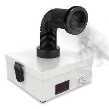 Desktop Solder Fume Extractor 3 Stage Filtration System, Bench Solder Smoke Absorber For Soldering Workbench