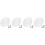 4Pcs Acrylic Turntable Mat Vinyl Record Protective Anti-Static Pad 5
