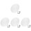4Pcs Acrylic Turntable Mat Vinyl Record Protective Anti-Static Pad 3