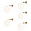 5Pcs Weaving Doorbell Chain For Dogs 10