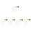 5Pcs Weaving Doorbell Chain For Dogs 5