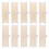 50 Pcs Plastic Curtain Track Connectors For Ceiling And Window Rails 1