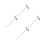 4Pcs Stainless Steel T Shaped Manhole Lifting Hook Tool 3