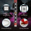 8PCS RGB Motorcycle LED Light Kits Waterproof App Control, 16M Colors 5