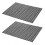 (Transparent Black)Non-slip Sink Mat with Heat Insulation and Anti-scalding Features for Kitchen Dinnerware 1