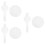 6 Pcs Acrylic Plate Diy Goods Bag Handbag Design Template 7