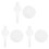 6 Pcs Acrylic Plate Diy Goods Bag Handbag Design Template 2