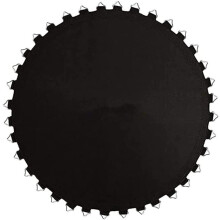 10ft Trampoline Replacement Pad Round Spring Cover With 60 Buckles Durable Black Safety Pad For 10ft Trampolines