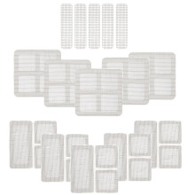 60 Sheets Mesh Screen Repair Patches Adhesive Window And Door Patch