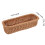2Pcs Plastic Rattan Woven Basket For Tableware And Chopstick Storage 2