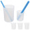 3 Sets Diy Epoxy Tools For Crystal Crafts Measuring Cups Stir Sticks 11