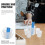 3 Sets Diy Epoxy Tools For Crystal Crafts Measuring Cups Stir Sticks 6