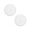 2Pcs Pu Pvc Ceiling Medallion Light Cover Plate For Replacement 8