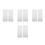 4Pcs White Ripped Fingerless Gloves Steampunk Punk Style 10
