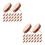200 Pcs Wooden Pushpins Multi-Function Thumb Tacks Photo Accessory 8