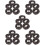 25 Pcs Artificial Bird Nest With Egg For Garden Decor 10