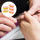 5Pcs Circular Nail File Shaping And Shining Buffer 7