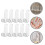 60 Pcs Clear Acrylic Wall Hook Modern Towel And Key Hanger For Kitchen 5