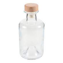 Botella De Vidrio Reutilizable Para Vino Y Licores,