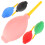 5Pcs False Eyelash Dryer Air Blower With Dust Balls For Glue Drying 6