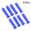 16 Pcs Portable Blue Hollow Lens Inserter Remover Suction Cup Tool 8