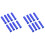 16 Pcs Portable Blue Hollow Lens Inserter Remover Suction Cup Tool 2