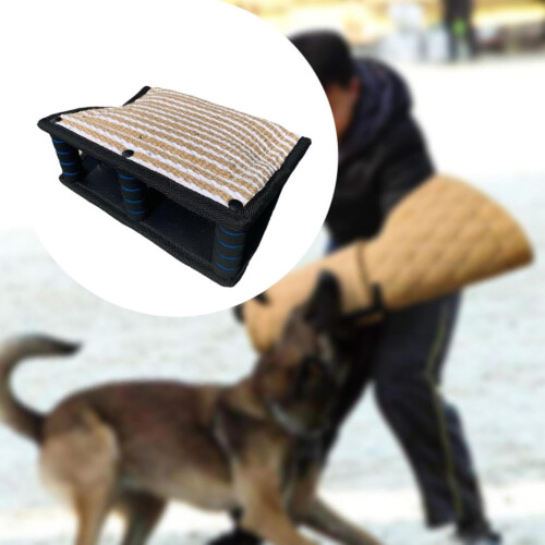 Dog Bite Pillow Training Tool For Huskies, Dobermans, Labradors Chewing, Black 2