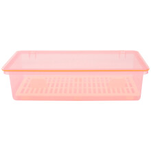 2Pièces Boîte Rangement Rose Couvercle