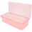 2Pièces Boîte Rangement Rose Couvercle 3